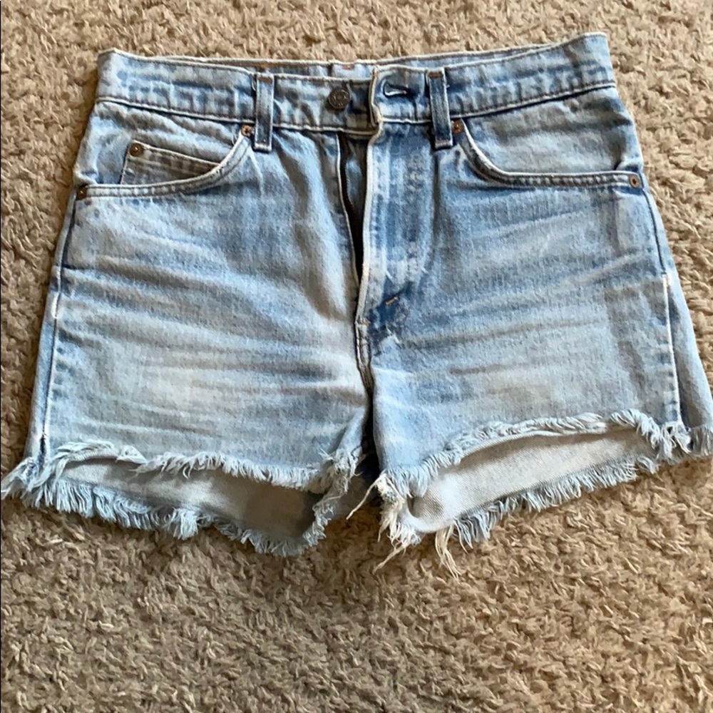 Vintage Levi cutoffs